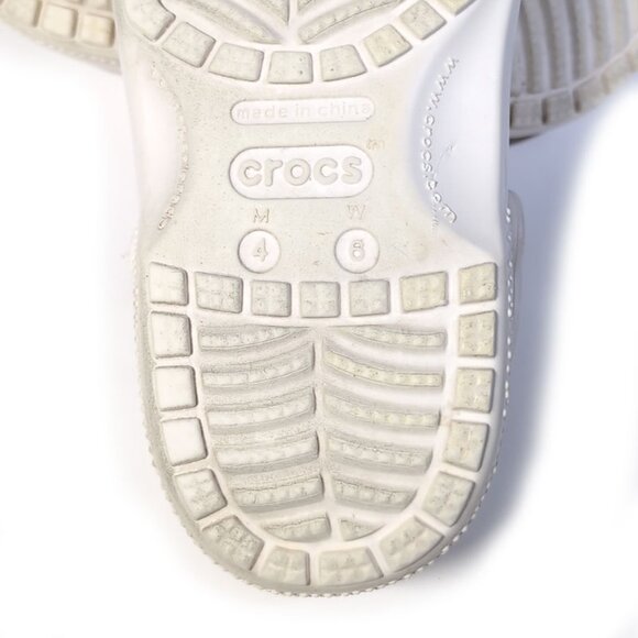 White Crocs Size 6 Bad Bunny - Picture 7 of 7